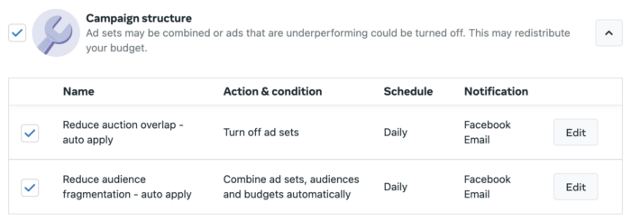 Automatic Adjustments